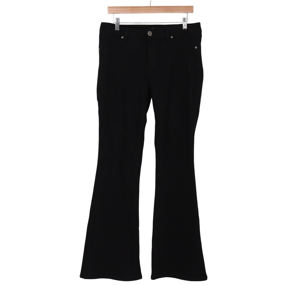 AS Denim Jeans Womens 12 Flare Black Stretch 5-Pocket Excellent